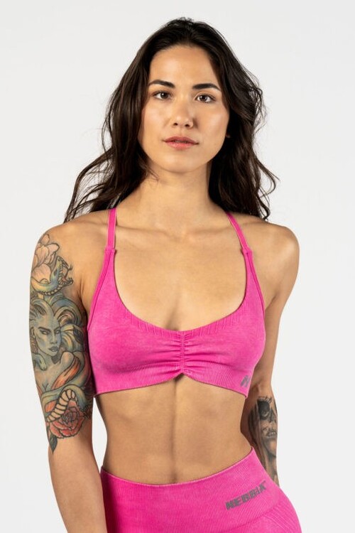 Топ Nebbia Medium-Support Sports Bra TOTALLY SEAMLESS Pink 305