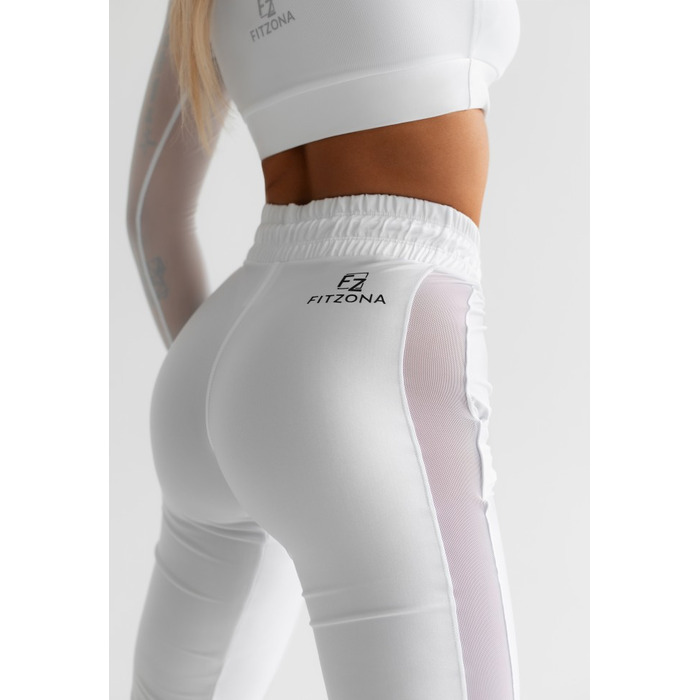 ЛЕГІНСИ WHITE LEGGINGS WITH TULE