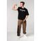 Футболка Nebbia Heavyweight Cotton Oversized T-shirt GRIND Black 356