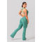 Комбінезон Nebbia Sculpting Flared Jumpsuit OWN THE GYM Green 397
