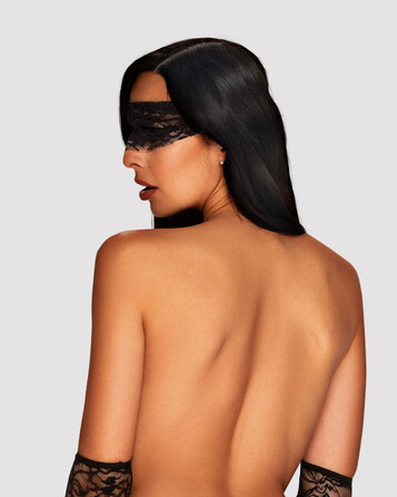 Маска та рукавиці Obsessive Kokietta O/S