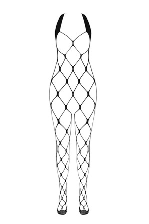 Бодистокинг крупная сетка Passion BS091 white, S/L