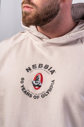Худі Nebbia Washed Hoodie HERITAGE Light Grey 793