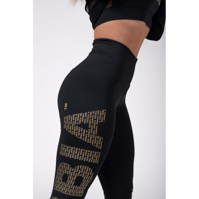 Легінси Gold NEBBIA print leggings 827 Black