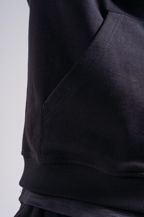 Спортивна кофта Nebbia Zipper Hoodie with Embroidery PRIMAL Black 884