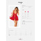 Пеньюар та трусики Obsessive Elianes babydoll & thong XS/S