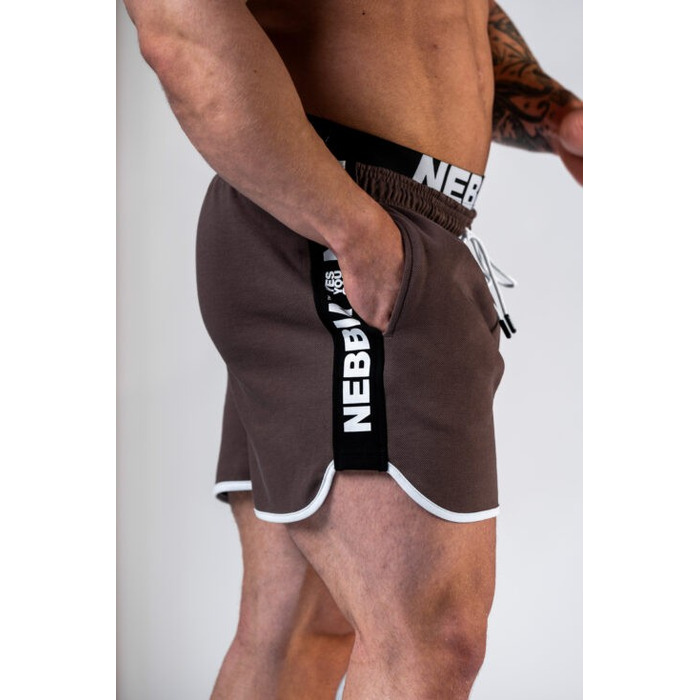 Шорти чоловічі Nebbia Training Shorts HERO Brown 295