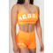 Топ Light-Support Sports Bra GYM HERO Orange 579