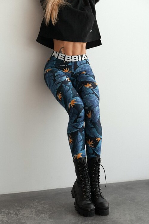 ЛЕГІНСИ MID-WAIST OCEAN POWER LEGGINGS 566 Blue