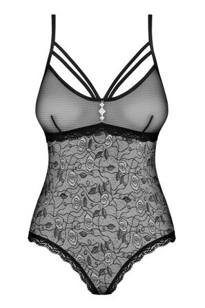 Боди Секси Obsessive 818-TED-1 Crotchless teddy L/XL