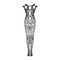 Комбінезон Obsessive Bodystocking G322 S/M/L
