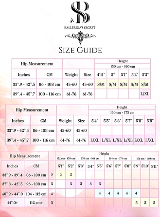 Колготки Ballerina's Secret Black Secret з імітацією панчох та візерунками, чорні, S/M