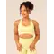 Топ Ryderwear Zebra Seamless Sports Bra - Lime Zebra