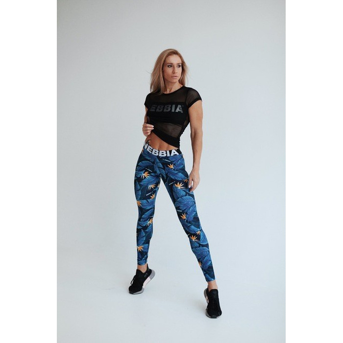 ЛЕГІНСИ MID-WAIST OCEAN POWER LEGGINGS 566 Blue