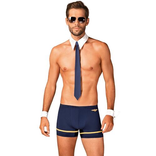 Мужской игровой костюм Пилот Obsessive Pilotman set S/M