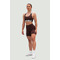 Шорты Nebbia High waisted leggings shorts 9″ FIT&amp;SMART Dark Brown 575