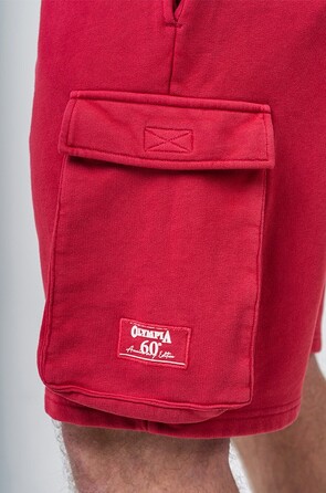 Шорты Nebbia Washed Loose Fit Cargo Shorts LEGACY Red 787