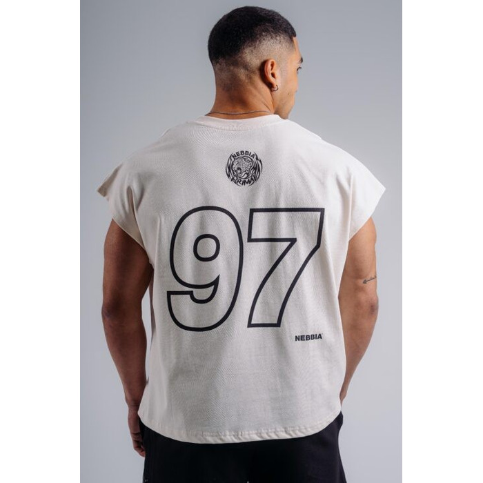 Безрукавка Nebbia Oversized Tank Top '97 PRIMAL Cream 873