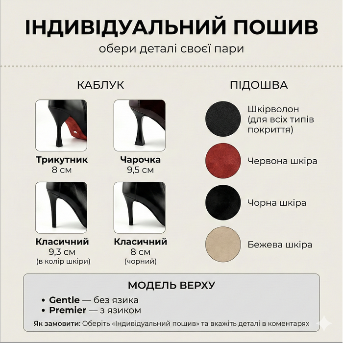 Професійні хілси Premier з натуральної шкіри, бежеві замшеві, з язичком — взуття для сучасних танців з відкритим носком та шнурівкою. Ботильйони для High Heels (хай хілс)., Бежевий натуральна шкіра, З язичком