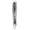 Сапоги Pleaser Bejeweled-3019RSF-7, каблук 7 дюймов, PF 6,5 см, открытый носок и пятка, молния сбоку, чёрная искусственная кожа/серебро