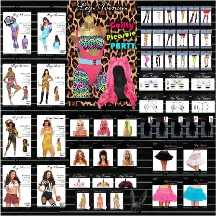 Костюм неслухняної медсестри Leg Avenue розмір S