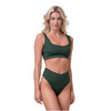 ТОП Nebbia MIAMI SPORTY BIKINI - BRALETTE DARK GREEN 554