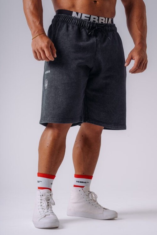 Шорти NEBBIA x Olympia Relaxed Sweat Shorts Black 950