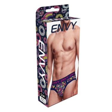 Мужские трусы Envy с пончиками и единорогами, S/M