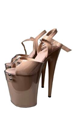 Захист посилений силіконовий прозорий на стріпи з відкритими пальчиками з заклепками