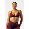 Топ Nebbia Medium-Support Sports Bra TWIST-KNOT Dark Red 423