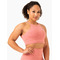 Топ Transform Reversible Sports Crop - Pink Zebra