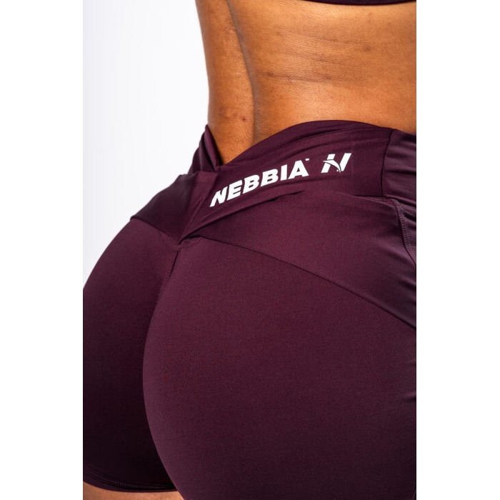 Шорти Nebbia V-shaping Belt Shorts STRONG BEAUTY Dark Red 428