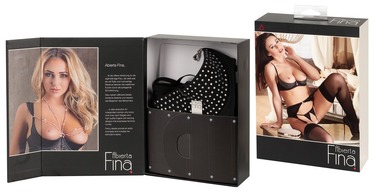 Комплект белья Rhinestone Shelf Bra Set 80B/M