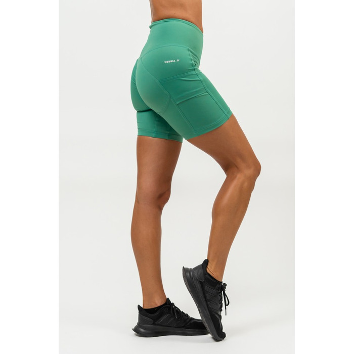 Велосипедки High Waisted Biker Shorts ELITE Green 467