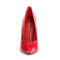 Туфлі-човники Pleaser Seduce-420V на 5 дюймів з класичним гострим носком, червоного кольору