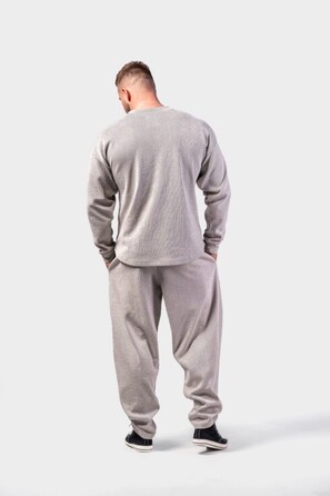 Штани Nebbia Oversized Sweat Joggers SIGNATURE Light Grey 796