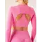 Топ Ryderwear Focus Seamless Long Sleeve Top - Hot Pink Marl