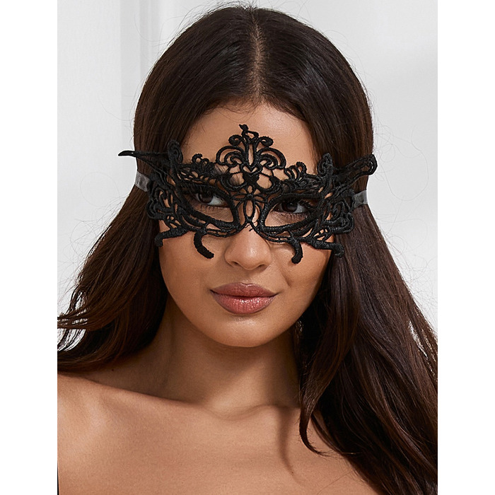 Очаровательная черная маска для глаз Star Night 2 шт.(без коробки)