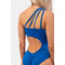 КУПАЛЬНИК Nebbia ONE SHOULDER ASYMMETRICAL MONOKINI BLUE 459