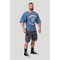 Футболка Nebbia Washed Rag Top GOLDEN AGE Blue 788