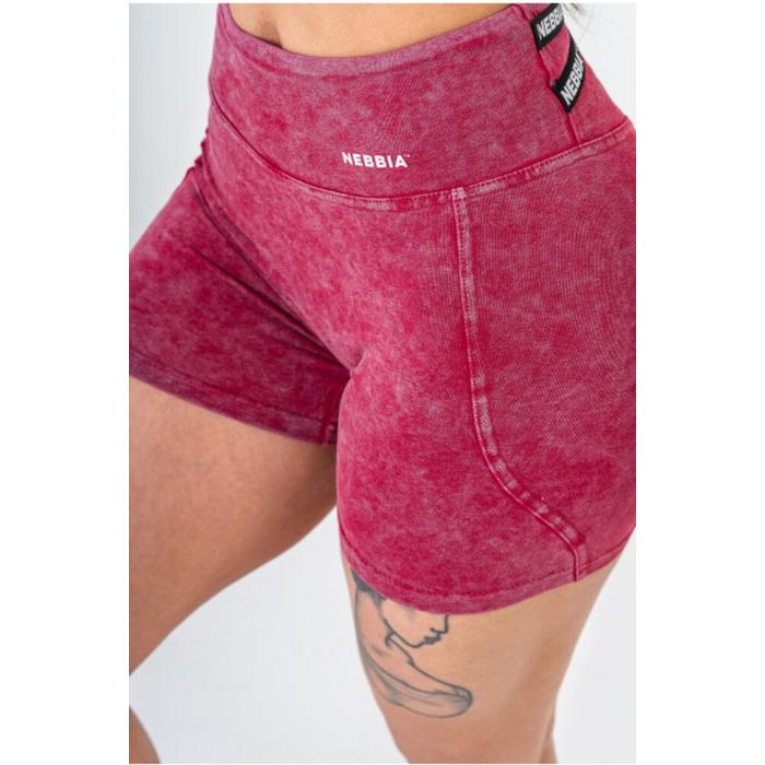 Шорти Nebbia Washed High Waisted Leggings Shorts HERITAGE Red 780