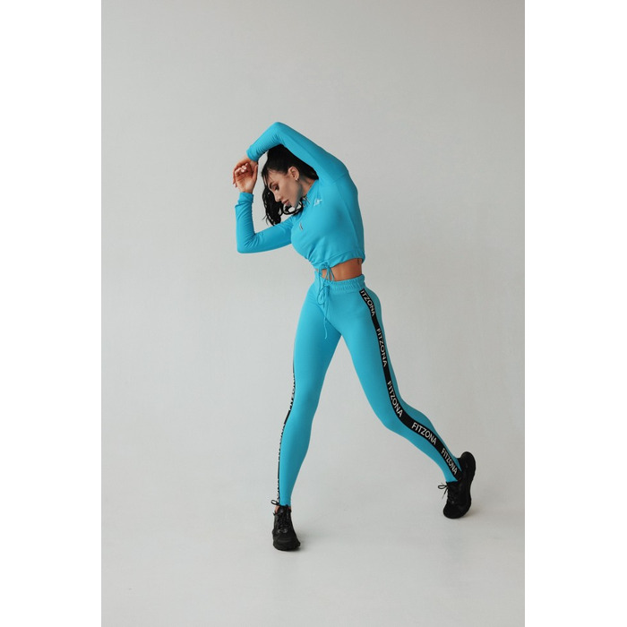 Легінси BABY BLUE LEGGINGS WITH CUSTOM ELASTIC