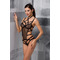 Корсет із стреп-стрічками HAGAR CORSET black S/M - Passion