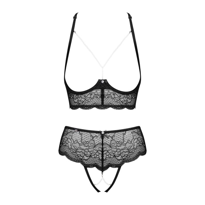 Комплект Obsessive Pearlove 2 предмета XS/S