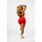 Шорти Nebbia High Waisted Push-Up Shorts TOTALLY SEAMLESS Red 304