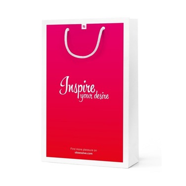 Трусики кружевные Obsessive Mibelia с цветочным узором, черный, XS/S