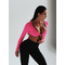 ТОП PINK TOP WITH LONG SLEEVE AND TIE