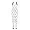 Бодістокінг велика сітка Passion BS091 white, S/L