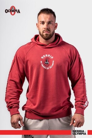 Худі Nebbia Washed Hoodie HERITAGE Red  793