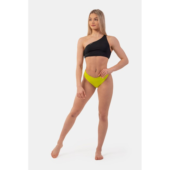 КУПАЛЬНІ ТРУСИКИ HIGH CUT V-SHAPE BIKINI BOTTOM GREEN 456 Yellow